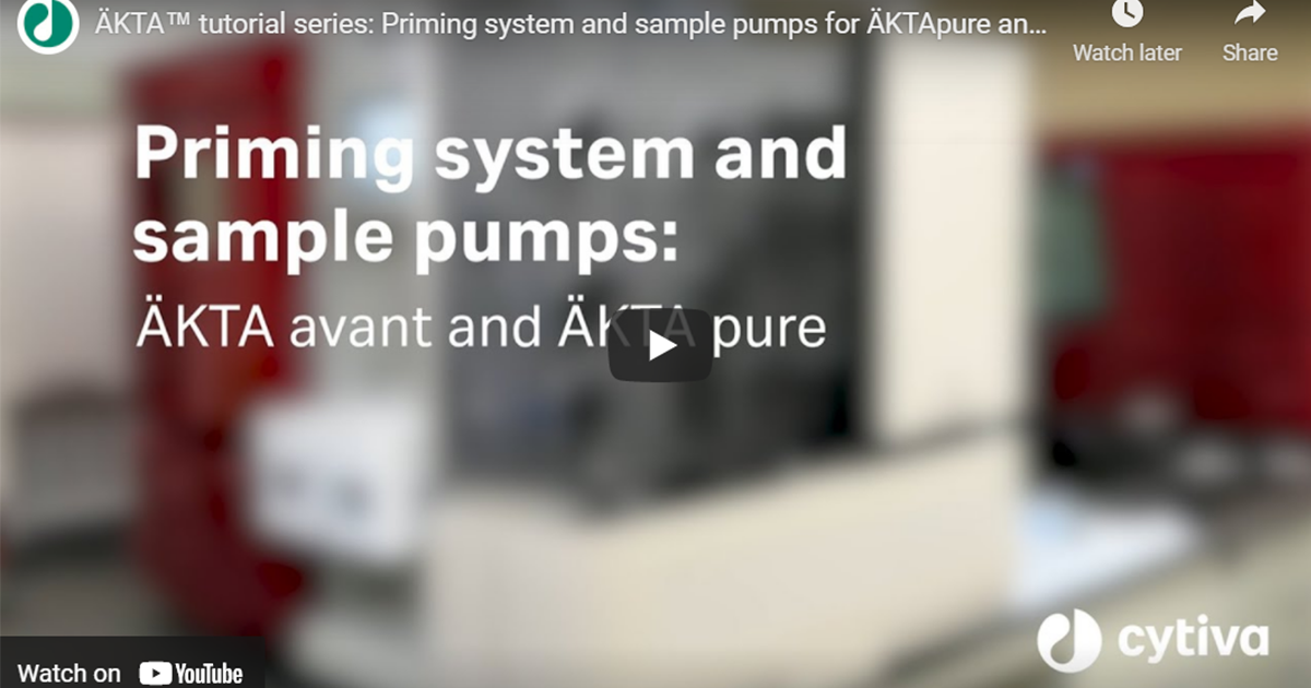 Featured image for “How to: Prime system and sample pumps for ÄKTA”