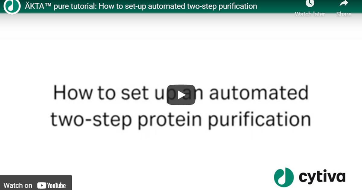 Featured image for “How to: Set-up automated two-step purification”